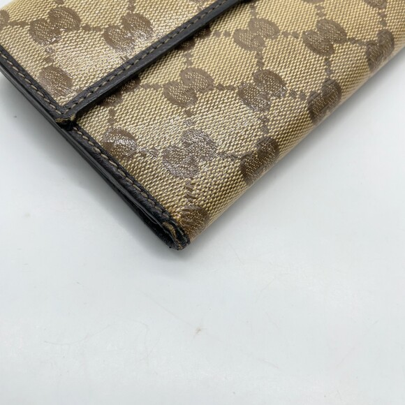 Auth Gucci Gg Crystal Canvas X Leather #198546G61 - Picture 8 of 16
